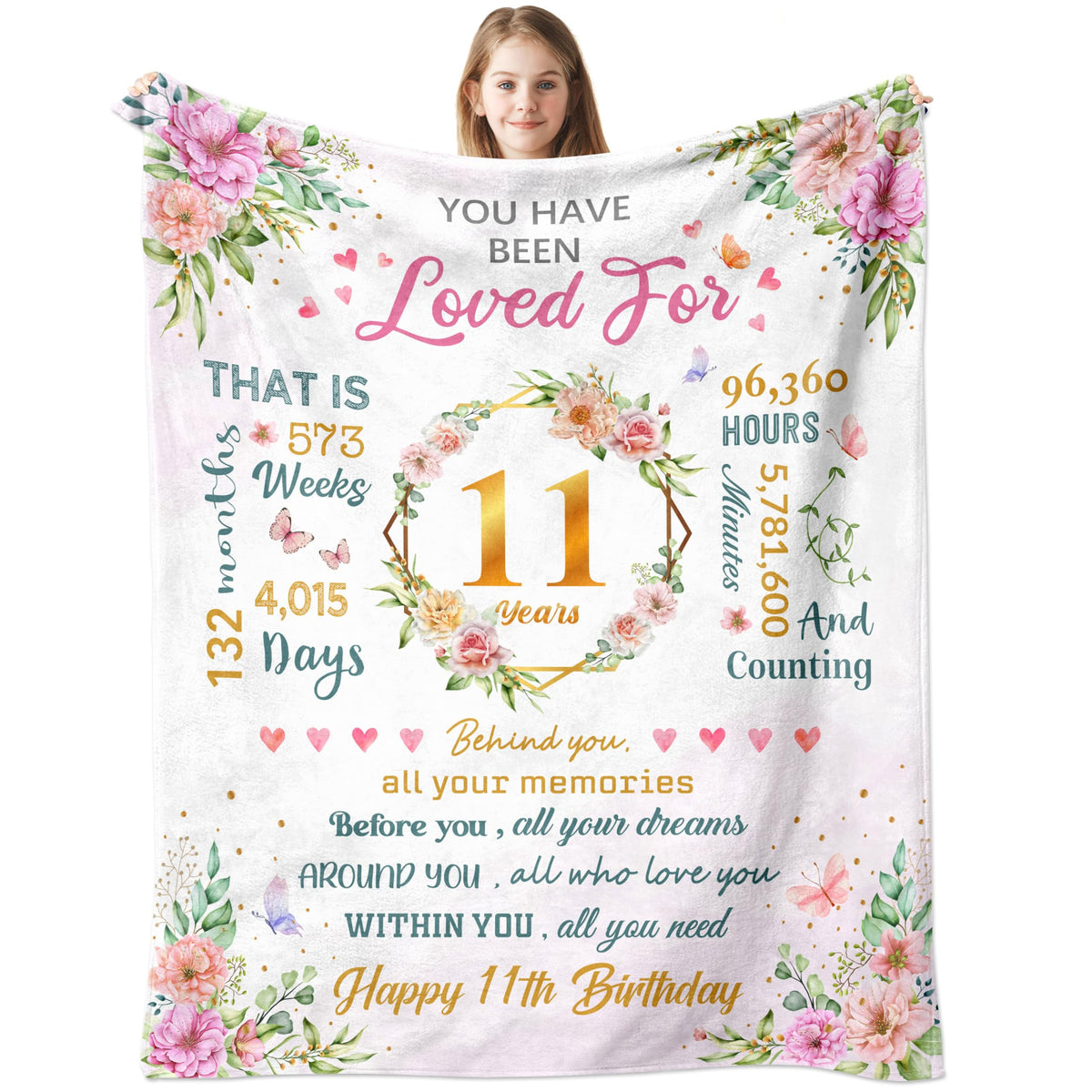Nucleotech Birthday Gifts For 11 Year Old Girls, 11 Year Old Girl Birthday Gifts, 11Th Birthday Decorations Gifts For Girls, Bes