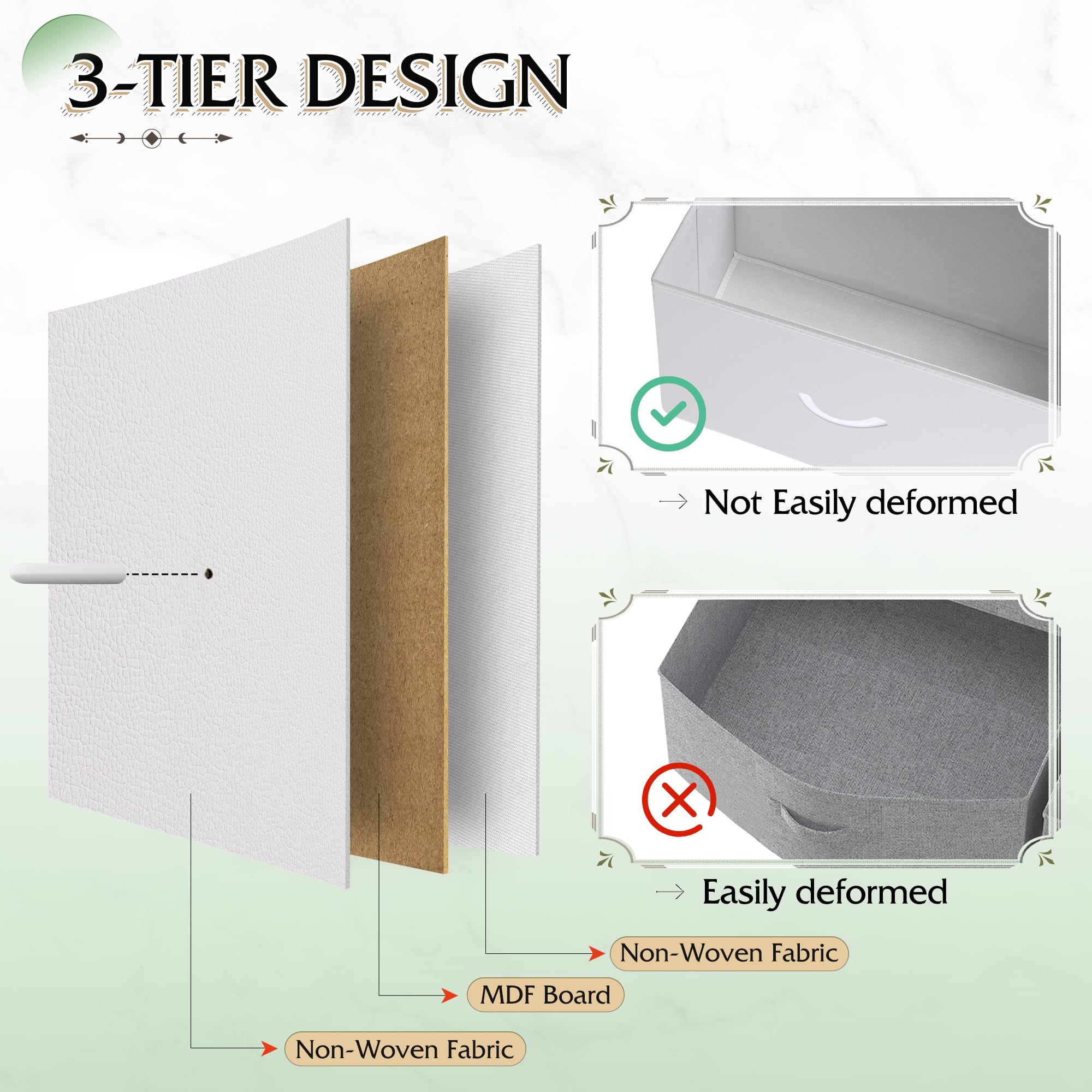 Wlive White Dresser For Bedroom With 10 Drawers, Tall Chest Of Drawers For Bedroom, Storage Drawer Unit, Organizer Unit For Hallway, Closet