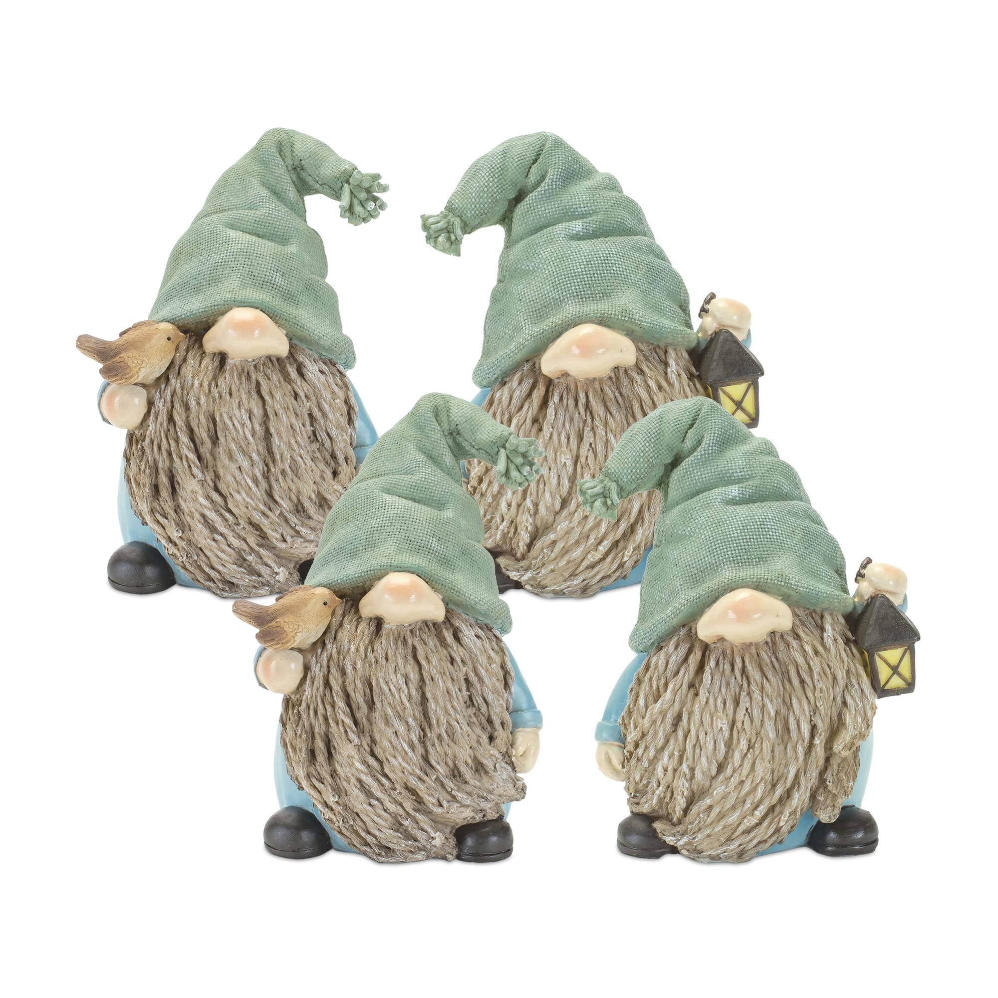 Gnome Figurine (Set Of 4)