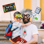 45 Pieces Back To School Photo Booth Props Welcome Back To School Photo Props First Day Of School Party Decoration Welcome Back