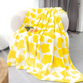 Light Yellow Blankets And Throws Lightweight Soft Cozy Yellow Throw Blanket Cute Purple Gifts For Toddlers Teens Girls Women Bir