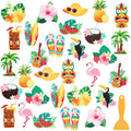 Fullhawl 30 Pcs Hawaii Non Slip Bathtub Stickers Colorful Hawaii Anti Slip Shower Stickers Shower Floor Nonslip Sticker Applique