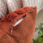 Cosibono Pumpkin Fall Decorative Throw Pillow Covers 12'X20', Set Of 2 Caramel Soft Faux Fur Pillow Covers For Autumn Harvest,