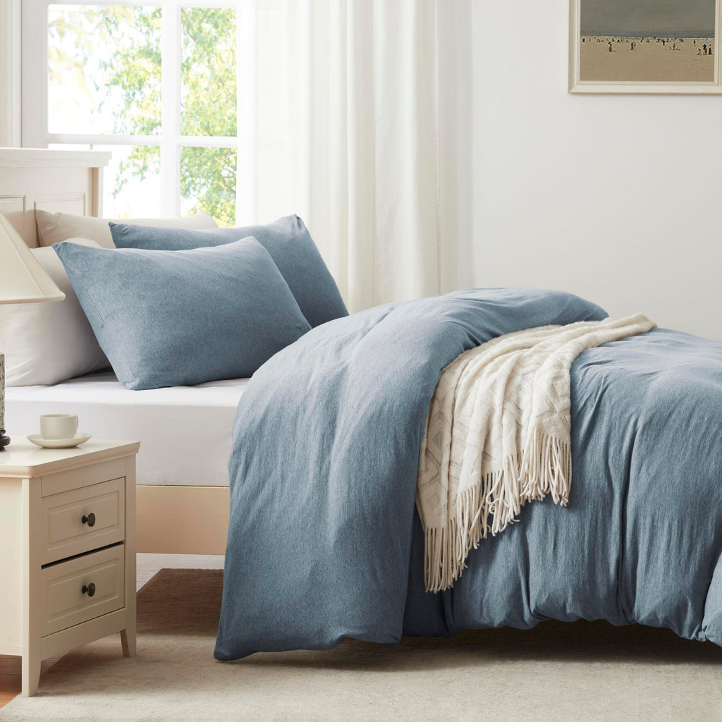 Household 100% Jersey Cotton Queen Size Pillowcase 20   X30   -Light Weight, Comfortable, Super Soft Pillow Case With Envelope C