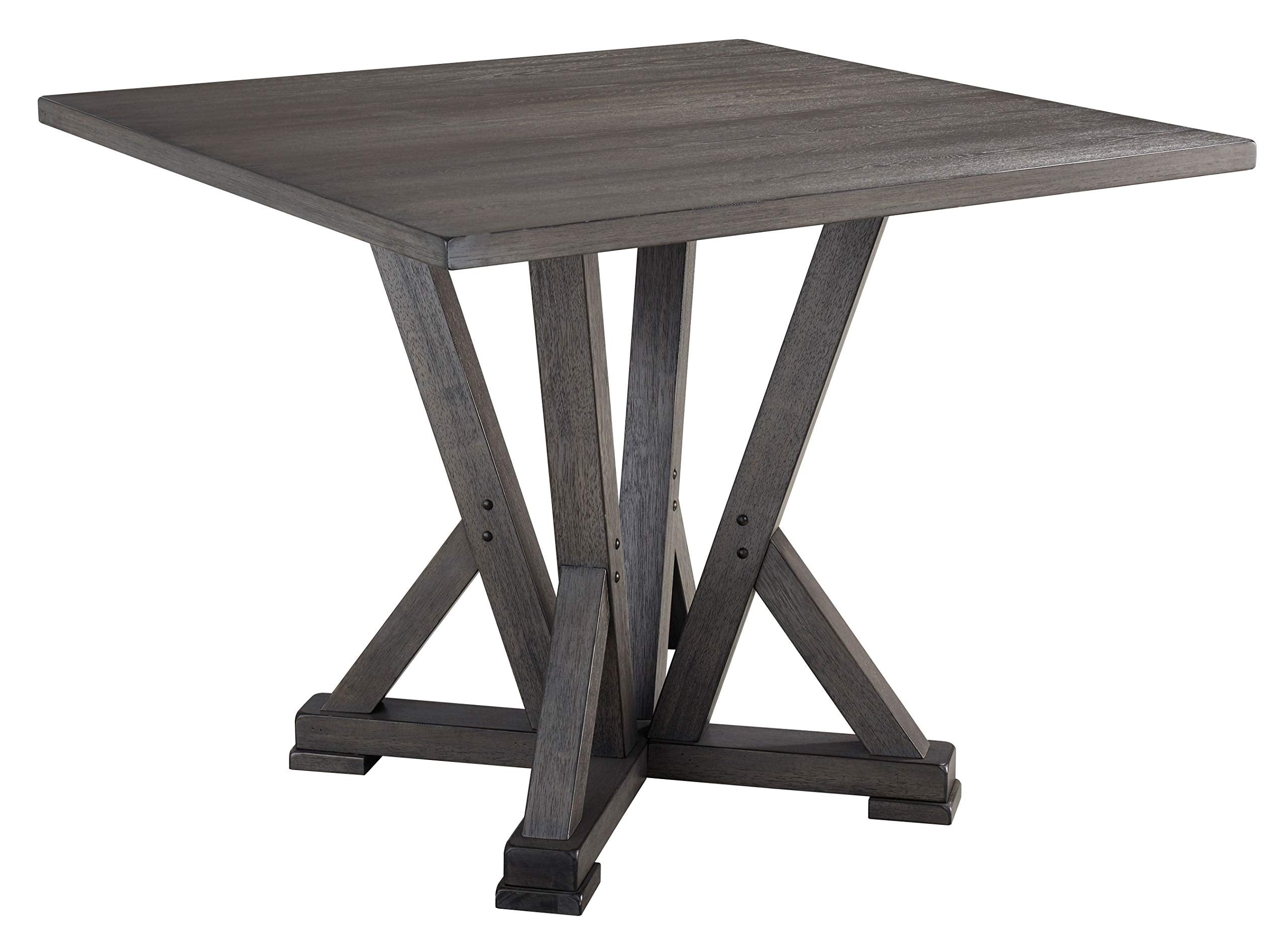 Progressive Furniture Harbor Gray Fiji Counter Height Table, 45&quot; W X 45&quot; D X 36&quot; H