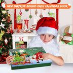 Christmas Advent Calendar 2024 For Kids 24 Days Christmas Countdown Calendar With 24 Pcs Animal Finger Puppets Plush Toys Christ