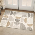 MUJOO Boho Small Rug Washable,2x3 Area Rugs for Entryway Bathroom Entry Entrance Kitchen,Front Door Mat Soft Throw Carpet Non Sl