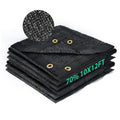 Kesfitt Garden 70% Shade Cloth, Resistant Sun Shade Net 10X12Ft Mesh Tarp With Hdpe Material And Reinforced Grommets Shade Trap