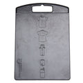Household Essentials 195 Shirt Folding Board For Laundry  Folds T-Shirts, Polos And Dress Shirts , Black