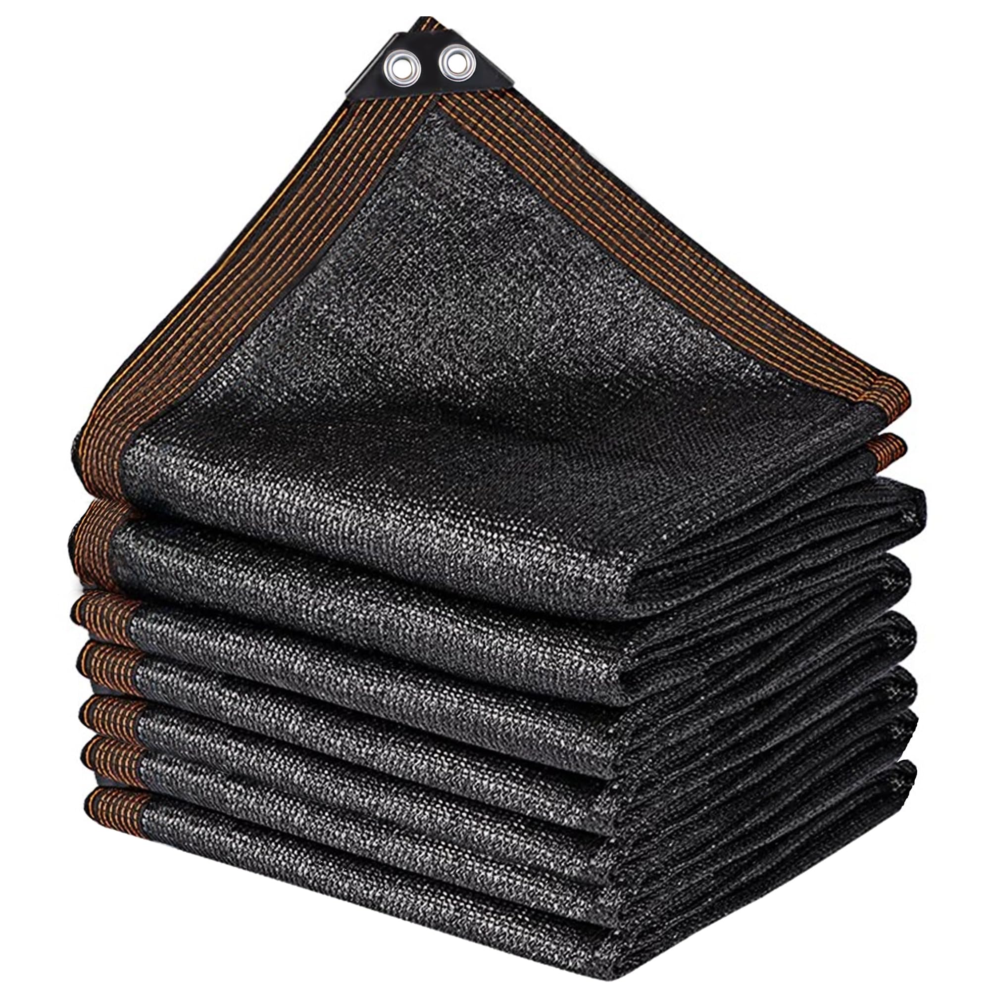 Winemana Black Shade Cloth 40%, 30X50 Ft Mesh Tarp - Garden Shade For Greenhouse, Patio, Vegetables, Plants Cover And Chicken Co