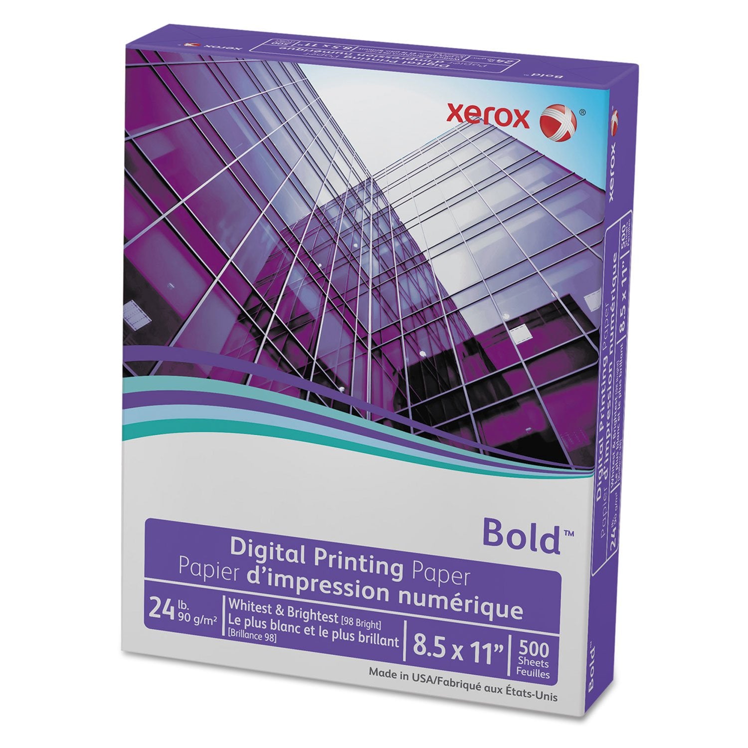 Xerox 3R11540 Bold Digital Printing Paper, 8 1/2 X 11, White, 500 Sheets/Rm