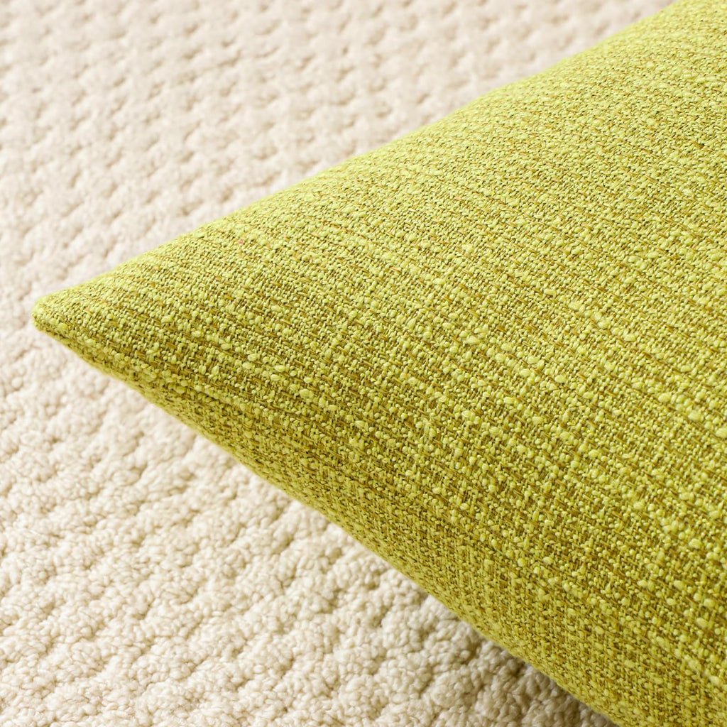Otostar Linen Throw Pillow Covers Set Of 2 Decorative Square Pillowcases Cushion Covers 24X24 Inch For Home Decor Sofa Bedroom Car 60 X 60 Cm Sage Green