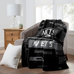 Northwest Nba Brooklyn Nets Raschel Throw Blanket, 60' X 80', Digitize