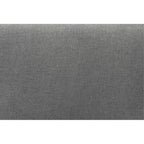 Baxton Studio Dexter Modern and Contemporary Dark Grey Fabric Upholstered and Walnut Brown Finished Wood Full Size Headboard