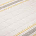 Lush Decor Farmhouse Stripe Reversible Quilt Set, 2 Piece Set, Twin Xl, Yellow & Gray - Twin Bedding Set - Dorm Decor - Striped