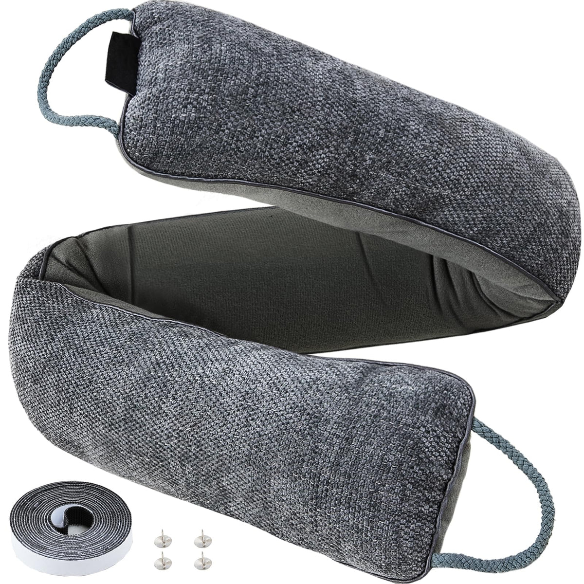 Weighted Door Draft Stopper Under Door Noise Blocker Front Door Insulation Door Draft Guard Weatherproof Strip Energy Efficient