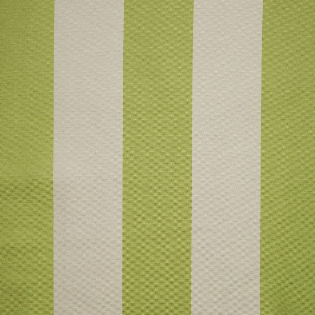 Exclusive Home Canopy Stripe Indoor/Outdoor Grommet Top Curtain Panel, 54''X108'', Kiwi / Sand, Set Of 2