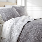 Southshore Fine Living, Inc. Oversized Queen Quilt Bedding Set, 3-Piece, Full/Queen Size Quilt With 2 Shams, Botanical Leaves Qu