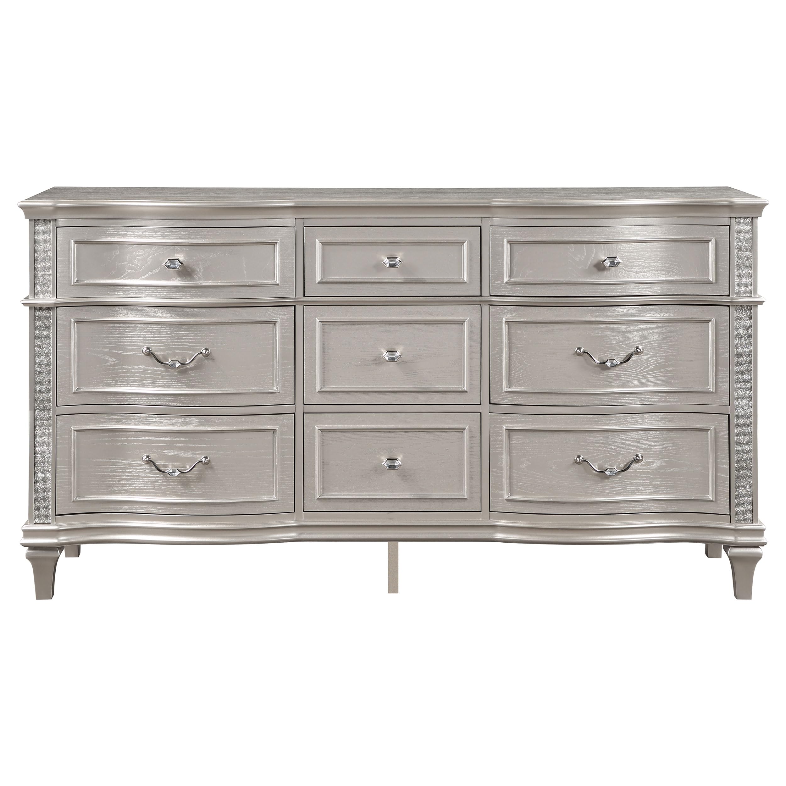 Coaster Home Furnishings Evangeline 9-Drawer Dresser - Thumbnail 4