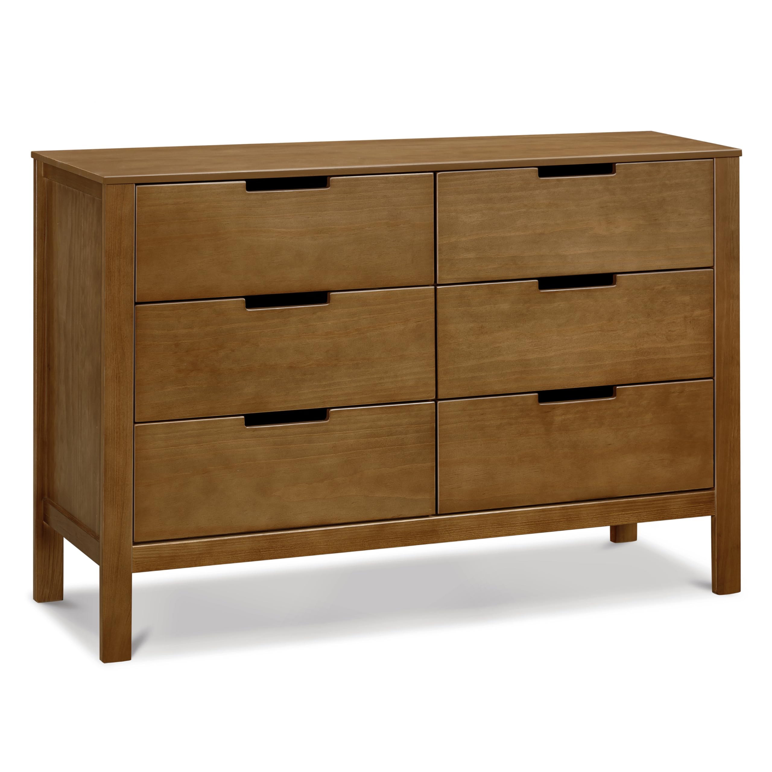 Carters by Davinci Colby 6-Drawer Baby Dresser - GREENGUARD Gold Certified, Wooden Double Chest of Drawers for Kids - Versatile