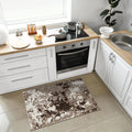 Keen Home Design Area Rugs - 2x3 Non-Shedding, Abstract Rugs for Kitchen, Living Room, Bedroom, Dining Room, Entryway - Size: 2