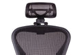The Original Headrest for The Herman Miller Aeron Chair H3 Carbon | Colors and Mesh Match Classic Aeron Chair 2016 and Earlier M