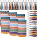 Sratte 120 Pcs Motivational Wristbands Gifts Inspirational Keychains Appreciation Gift For Teacher Student Volunteer Employee(Mu