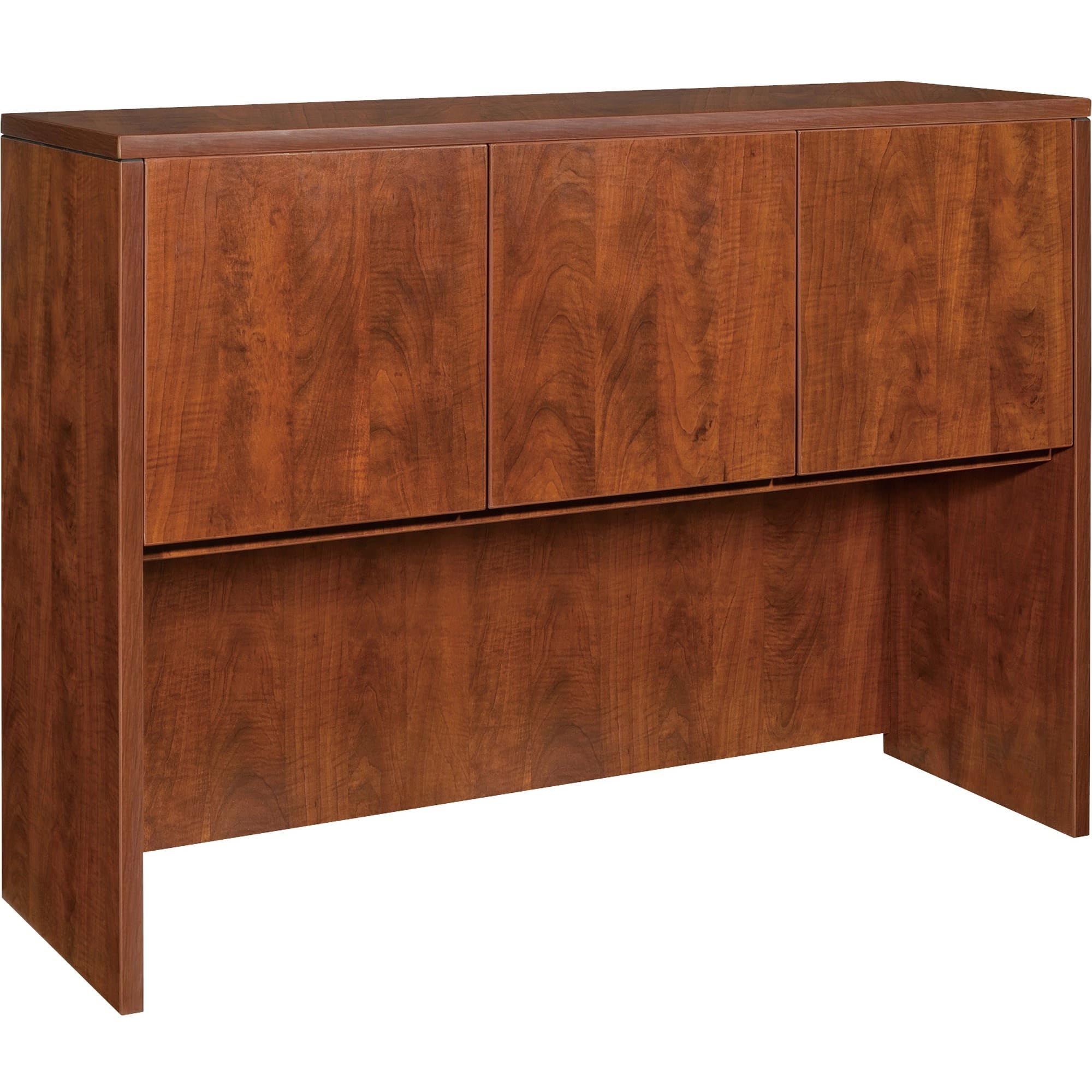 Lorell Llr69418 Hutch With Doors, 48" X 15" X 36", Cherry