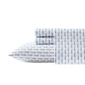 Wrangler - Sheet Set, Breathable & Wrinkle Resistant Bedding, Includes Matching Sham & Pillowcase, Yellowstone Inspired, Western Luxurious Bedding Set (Stamped Logo Blue, Twin)