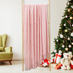 Inhand Christmasthrow Blankets For Couch, Gifts For Women Cozy Home Decor Knit Blanket, Pink Lightweight Decorative Blankets And