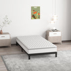 Upcanso 7 Inch Twin Bed Frames No Box Spring Need, Low Profile Metal Platform Twin Size Bed Frame, Heavy Duty Support Bedframes Twin, Easy Assembly