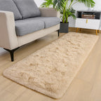Detum Beige Rug 2X6 Runner Rug For Hallyway Entryway Kitchen Fluffy Area Rugs Light Beige Bedroom Rug Soft Kids Room Rugs Furry