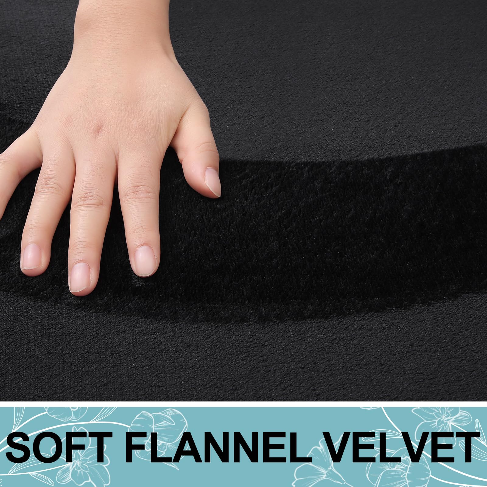 Smiry Memory Foam Bath Mat 24'' X 16'', Extra Soft Absorbent Bathroom Rugs Non Slip Bath Rug Runner For Shower Bathroom Floors,