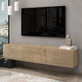 Atelier Mobili Floating TV Stand, TV Stand up to 75 inch TV, Floating TV Stand Wall Mounted, Floating Entertainment Center, Floa
