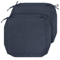 In4 Care Patio Cushion Covers With Ties, 2 Pack, Outdoor Water Resistant Deep Seat Chair Cushion Slipcover 24X24X4 Inch For Gard