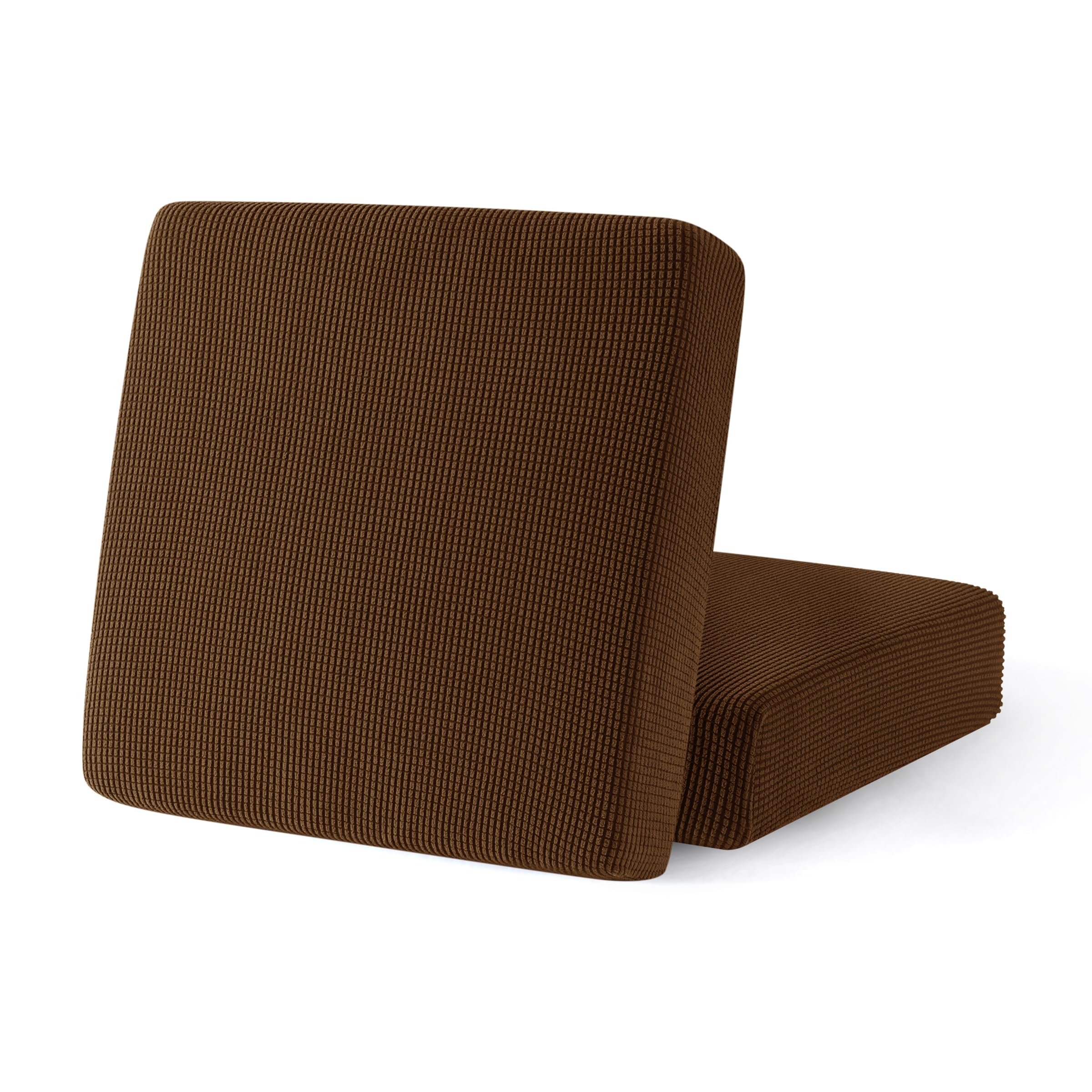 Subrtex Stretch Couch Slipcovers Rv Covers Chair Loveseat Sofa Cushion Spandex Elastic Furniture Protector For Seat (2 Packs, Co