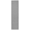 Garland Rug Town Square Silver 2' x 8' Stain Resistant Indoor Runner Rug