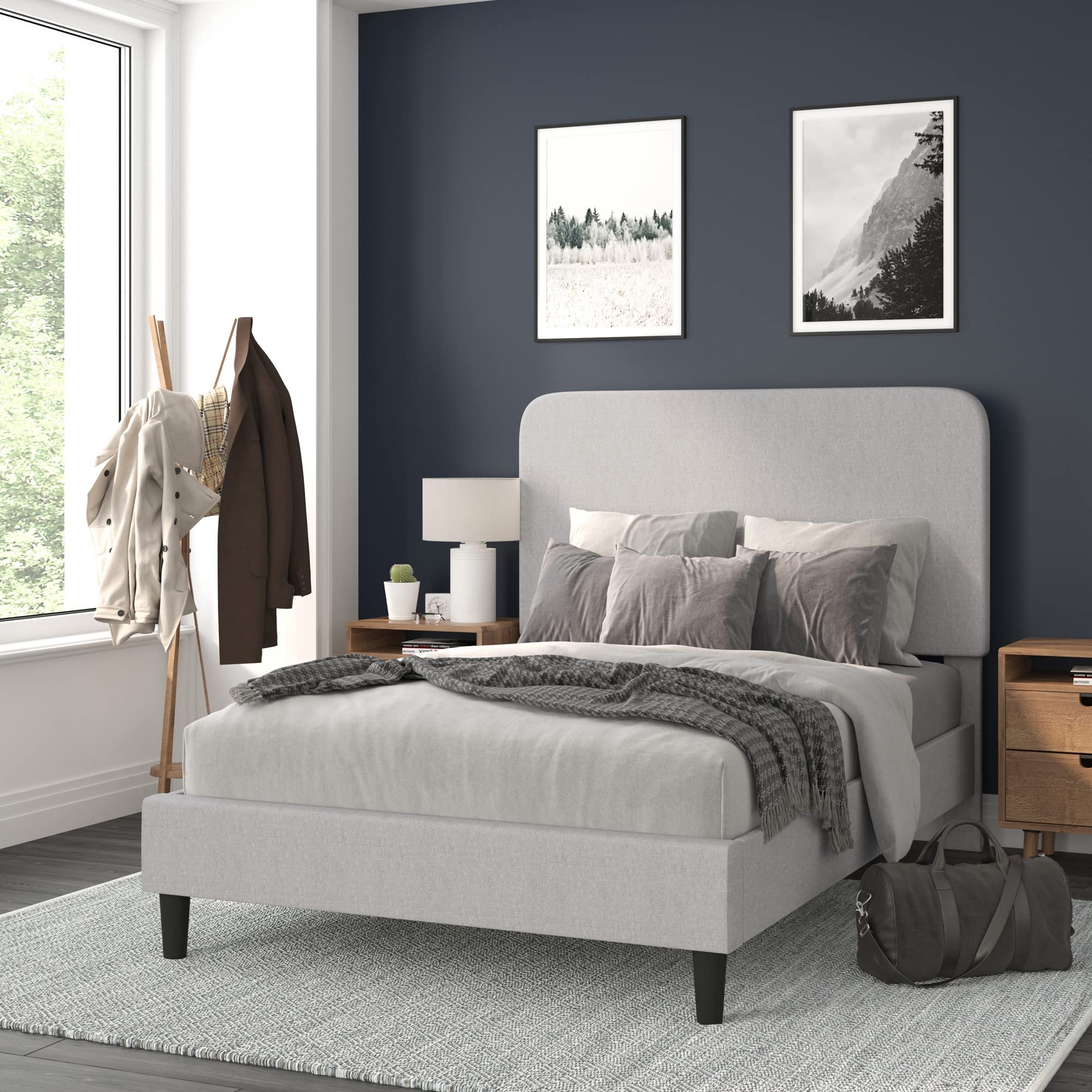 Flash Furniture Addison Platform Bed - Thumbnail 4