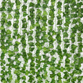 JPSOR 24pcs Fake Leaves Artificial Ivy Garland Greenery Vines for Bedroom Decor Aesthetic Silk Ivy Vines for Room Wall Home Deco
