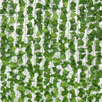 JPSOR 24pcs Fake Leaves Artificial Ivy Garland Greenery Vines for Bedroom Decor Aesthetic Silk Ivy Vines for Room Wall Home Deco