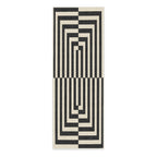 RUGGABLE x Jonathan Adler Washable Runner Rug - Perfect Runners for Hallways, Bedrooms, Entryway & Kitchens - Stain & Water Resi