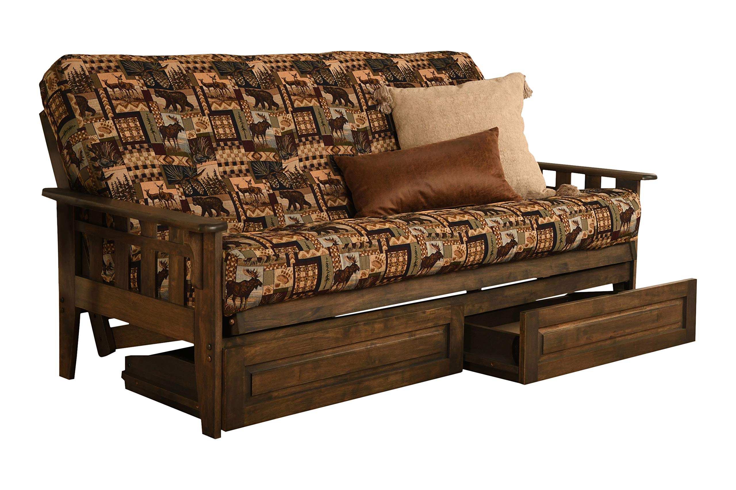 Kodiak Furniture Tucson Full Size Futon Set, Peter's Cabin
