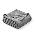Bare Home Polar Fleece Blanket - Twin/Twin XL Blanket - Heathered Light Grey - Warm & Cozy - Premium Fleece - Blanket for Bed, C
