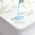 Twin Xl Size Waterproof Mattress Protector, Premium Cooling Viscose From Bamboo Mattress Pad, Breathable, Noiseless, Cooling & M