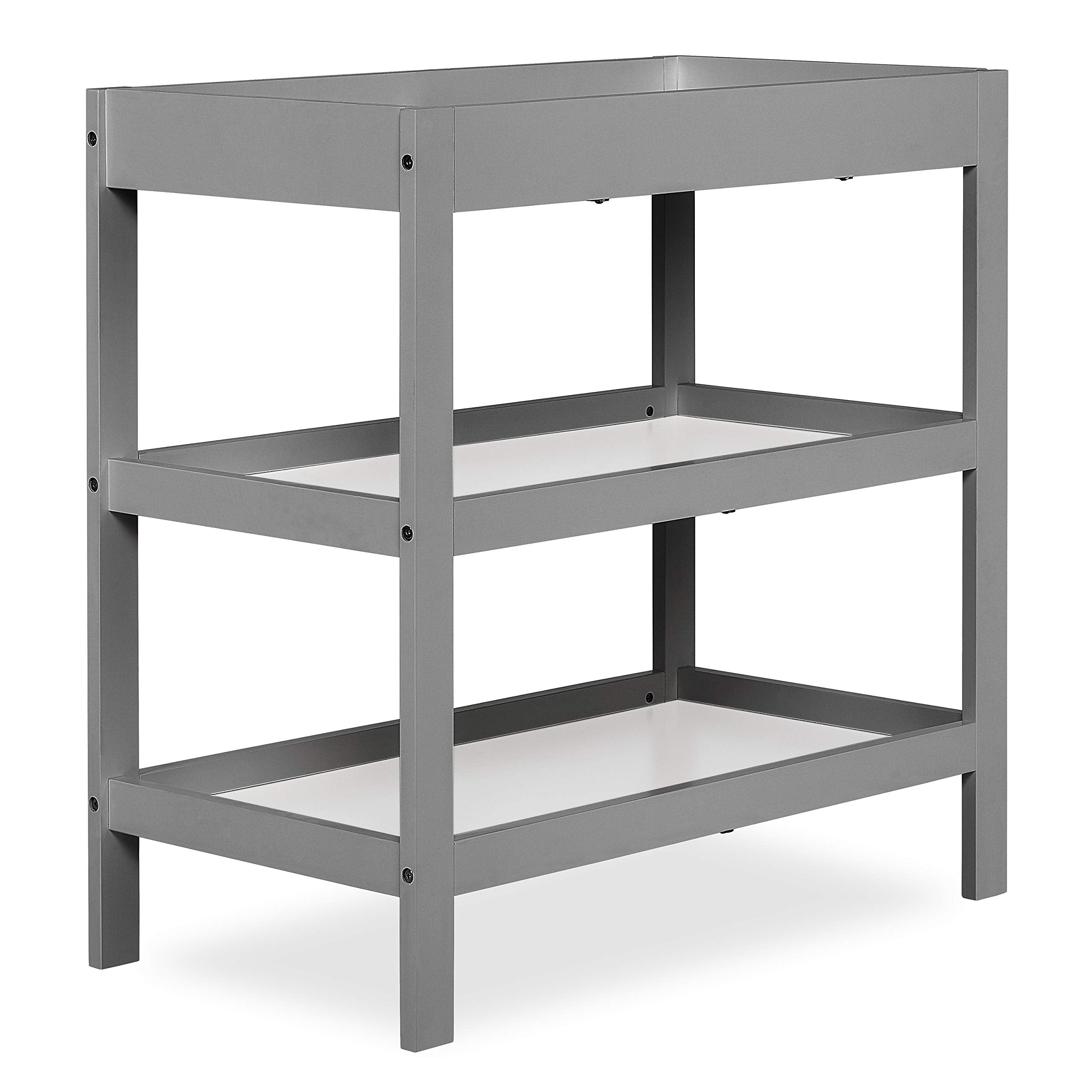 Dream On Me av2023-Dream table-a79f6f03 Ridgefield Changing Table in Storm Grey, 33.5x16x33.5 Inch (Pack of 1)