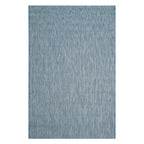 SAFAVIEH Courtyard Collection 8' x 11' Navy/Grey CY8022 Indoor/ Outdoor Waterproof Easy-Cleaning Patio Backyard Mudroom Area-Rug
