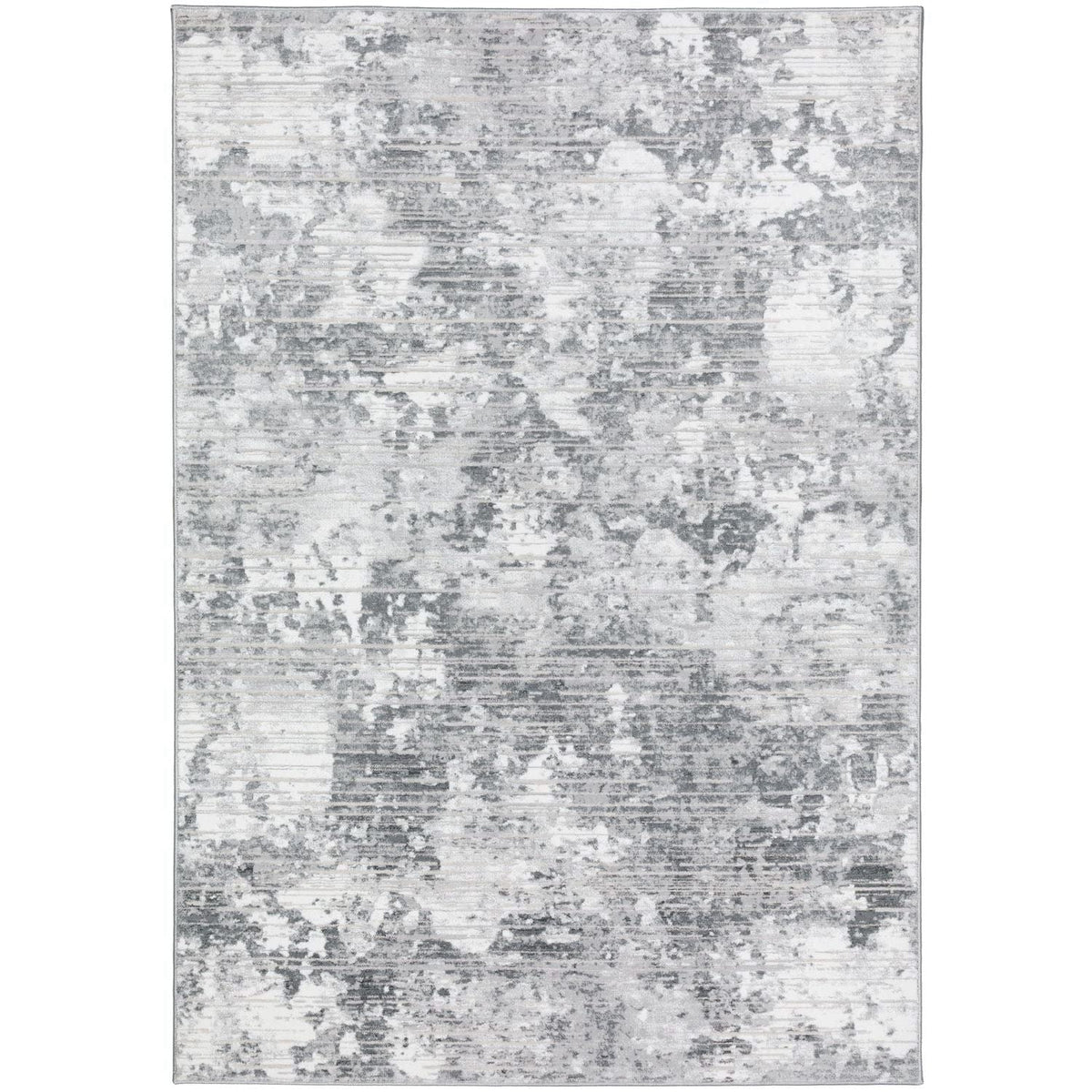 Rhodes Rr4 Gray Transitional Rug Rectangle 5' 1&quot; X 7 ' 5&quot;