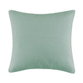 Ink+Ivy Bree Knit Euro Throw Pillow Cover, Casual Square Decorative Pillow, 26X26, Aqua