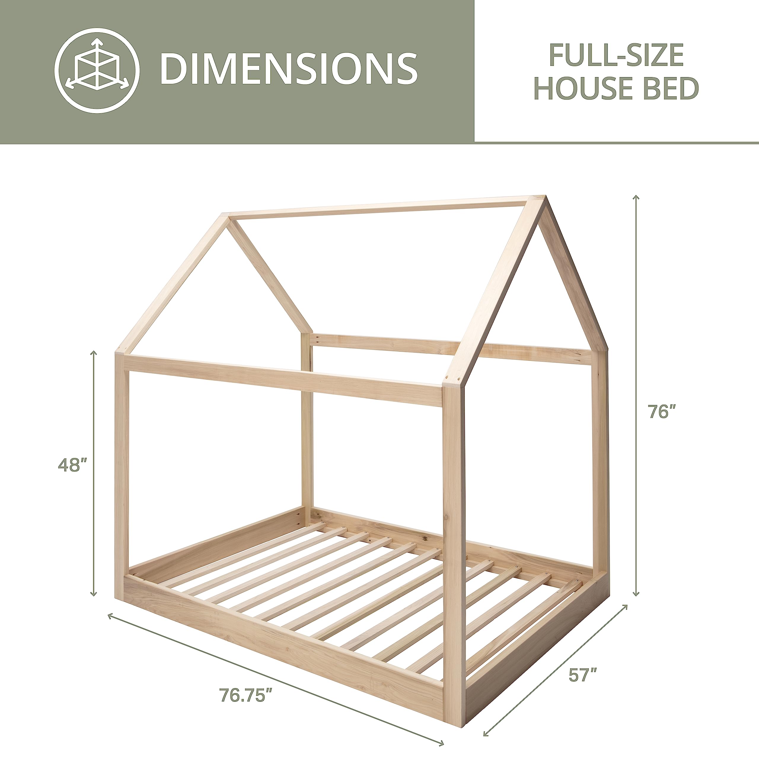 American Furniture Classics Model Full S Full Size House Bed