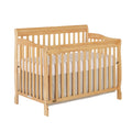 Dream On Me Ashton 4-In-1 Convertible Crib In Natural, Greenguard Gold, JPMA Certified, Non-Toxic Finishes, Features 4 Mattress 